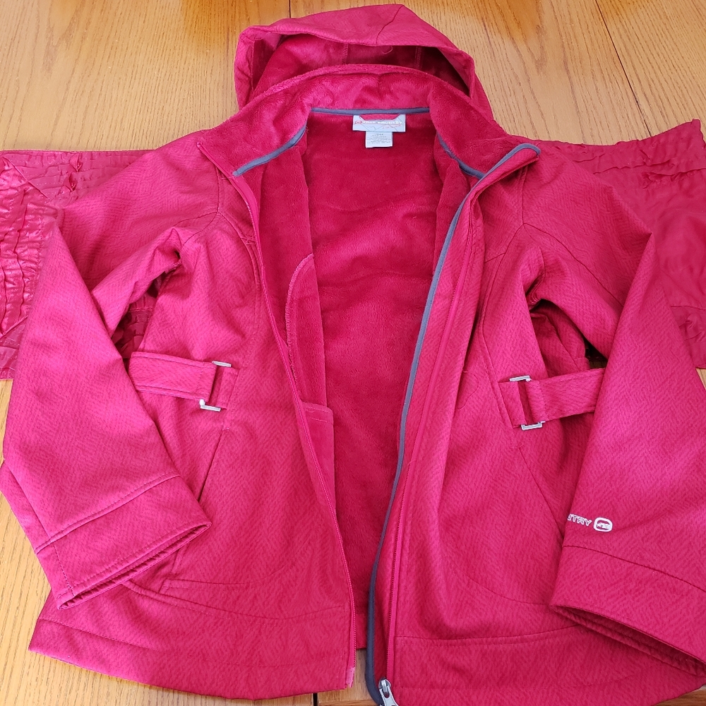Womens Free Country Red jacket.